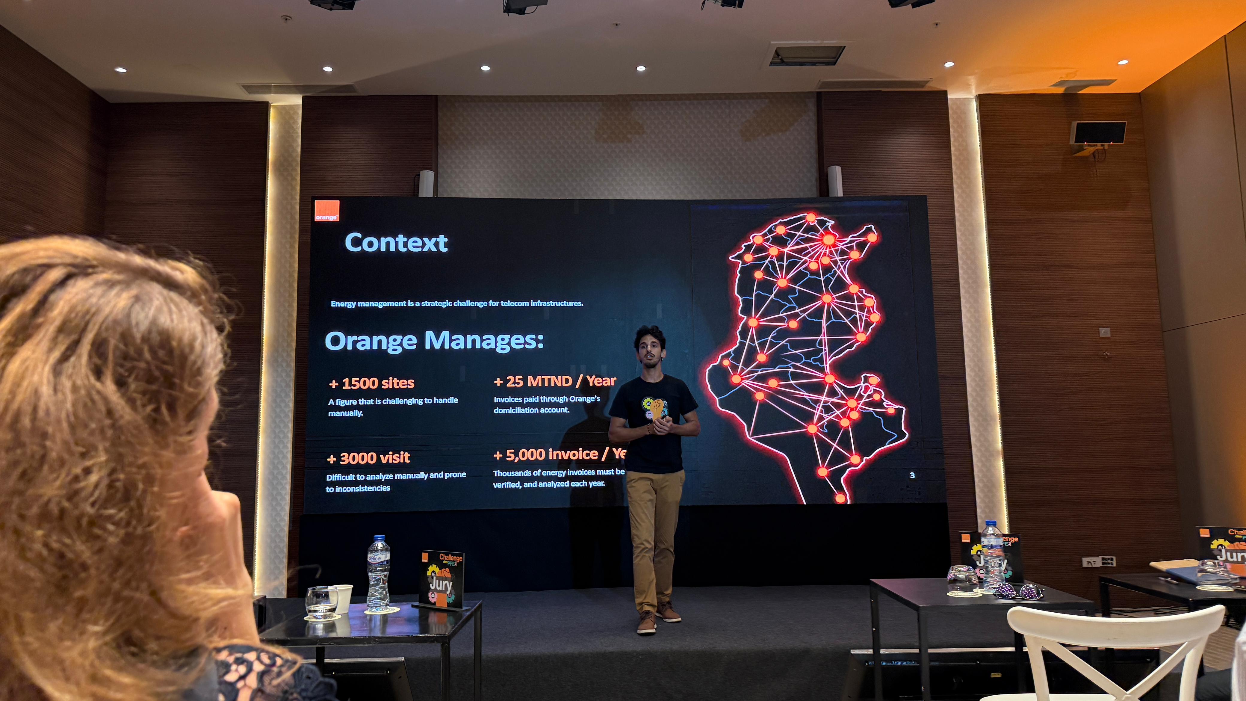 Orange Tunisia PFE Challenge — 3rd place podium and event photos